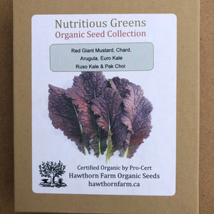 Nutritious Greens Organic Seed Collection