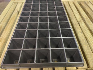 Standard sized 50 cell plug tray