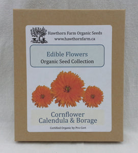 Edible Flower Organic Seed Collection